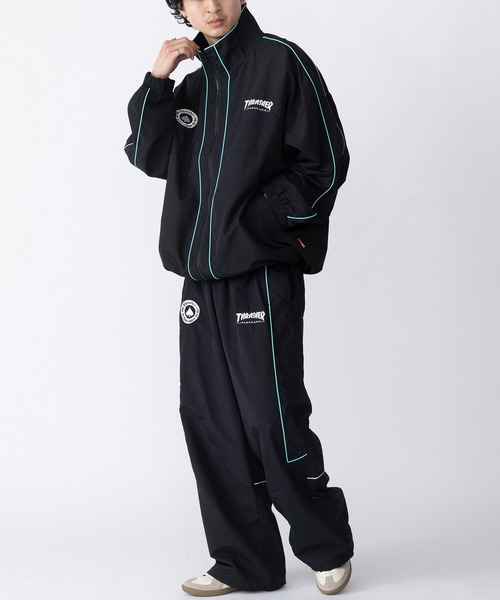 THRASHER(スラッシャー)の「【THRASHER】(U)ナイロン タスラン ラインパンツ 017280(その他パンツ・メンズ・ホワイト/ブラック・LL/M/L)」の9枚目の写真