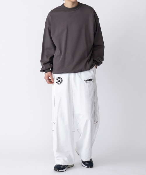 THRASHER(スラッシャー)の「【THRASHER】(U)ナイロン タスラン ラインパンツ 017280(その他パンツ・メンズ・ホワイト/ブラック・LL/M/L)」の14枚目の写真