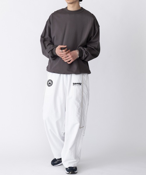 THRASHER(スラッシャー)の「【THRASHER】(U)ナイロン タスラン ラインパンツ 017280(その他パンツ・メンズ・ホワイト/ブラック・LL/M/L)」の15枚目の写真