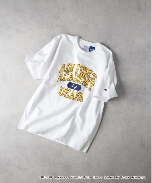 Champion（チャンピオン）の「Champion(チャンピオン)【メンズ】リバースウィーブプリントTシャツ（Tシャツ/カットソー・メンズ・ホワイト/ネイビー/ネイビー×ホワイト・L/XL/M）」の3枚目の写真