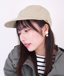 polcadot | LONGBILL CAP/コットン ロングブリムキャップ(キャップ)
