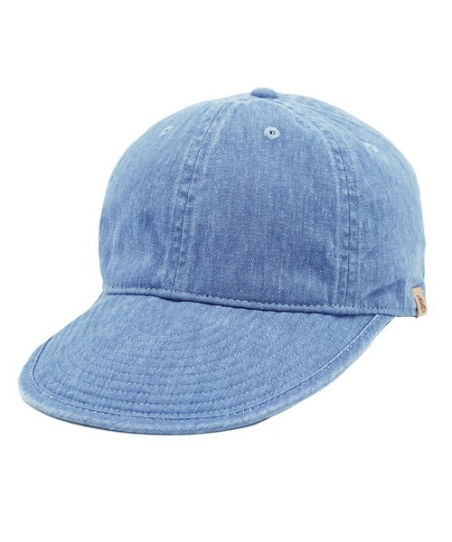 polcadot（ポルカドット）の「LONGBILL CAP/コットン ロングブリムキャップ（キャップ・レディース・ブラック/ブルー/ベージュ・FREE）」の3枚目の写真