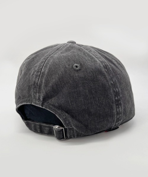 polcadot（ポルカドット）の「LONGBILL CAP/コットン ロングブリムキャップ（キャップ・レディース・ブラック/ブルー/ベージュ・FREE）」の12枚目の写真