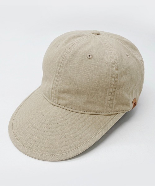 polcadot（ポルカドット）の「LONGBILL CAP/コットン ロングブリムキャップ（キャップ・レディース・ブラック/ブルー/ベージュ・FREE）」の14枚目の写真