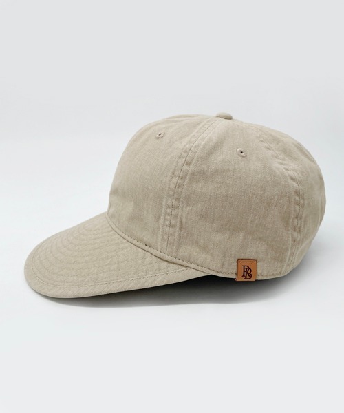 polcadot（ポルカドット）の「LONGBILL CAP/コットン ロングブリムキャップ（キャップ・レディース・ブラック/ブルー/ベージュ・FREE）」の16枚目の写真