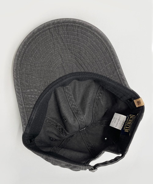 polcadot（ポルカドット）の「LONGBILL CAP/コットン ロングブリムキャップ（キャップ・レディース・ブラック/ブルー/ベージュ・FREE）」の13枚目の写真