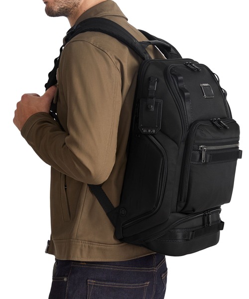 TUMI（トゥミ）の「ALPHA BRAVO 「レネゲード」バックパック（A4/PC17インチまで対応）（バックパック/リュック・メンズ・ブラック・FREE）」の6枚目の写真