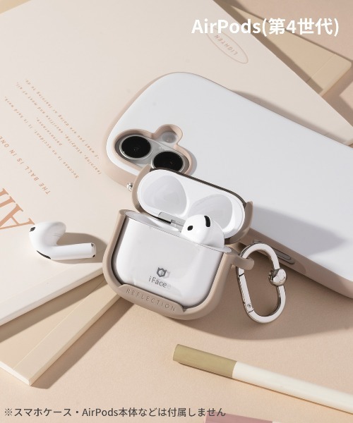 AirPods(第4世代) 専用 iFace Reflection ポリカーボネートクリア