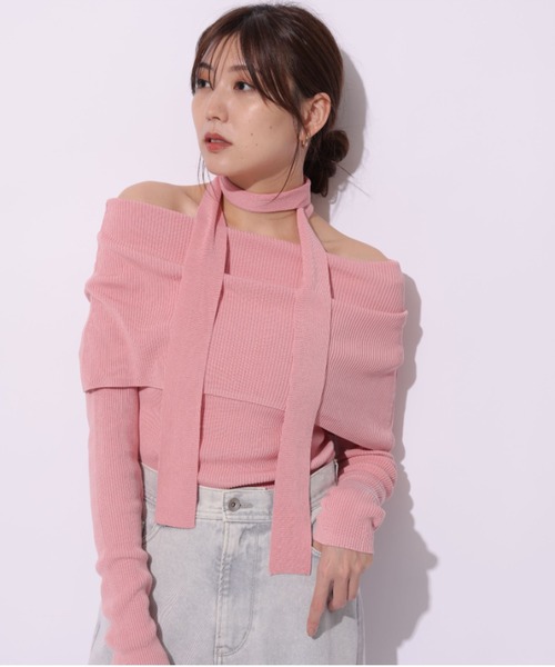 マイラン MYLAN ニット セーター 長袖 カシミヤ 紫 パープル MY17AW-KR013 /AN49 レディース 中古】マイラン MYLAN ニット セーター 長袖 カシミヤ 紫