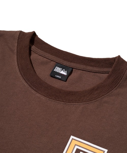 FIRST DOWN(ファーストダウン)の「ショートスリーブ Tシャツ コットンジャージ #3(Tシャツ/カットソー・メンズ・イエロー/ブラウン/ブラック・L/XL/M)」の7枚目の写真