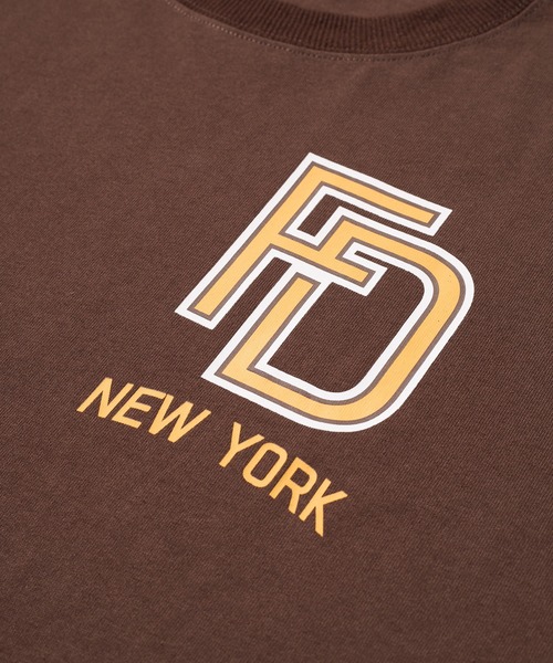 FIRST DOWN(ファーストダウン)の「ショートスリーブ Tシャツ コットンジャージ #3(Tシャツ/カットソー・メンズ・イエロー/ブラウン/ブラック・L/XL/M)」の6枚目の写真