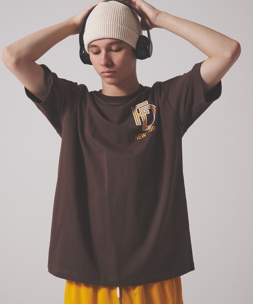 FIRST DOWN(ファーストダウン)の「ショートスリーブ Tシャツ コットンジャージ #3(Tシャツ/カットソー・メンズ・イエロー/ブラウン/ブラック・L/XL/M)」の17枚目の写真