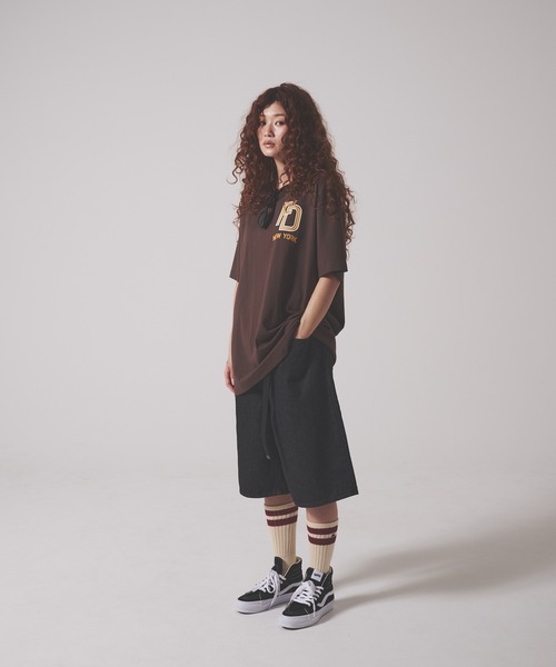 FIRST DOWN(ファーストダウン)の「ショートスリーブ Tシャツ コットンジャージ #3(Tシャツ/カットソー・メンズ・イエロー/ブラウン/ブラック・L/XL/M)」の22枚目の写真