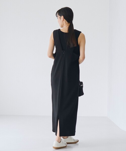 RONEL(ロネル)の「【防しわ/マシンウォッシュ】ネップジョーゼット ワンピース(NEW)(ワンピース・レディース・ブラック/ライトブルー/ホワイト・S/M/L)」の13枚目の写真