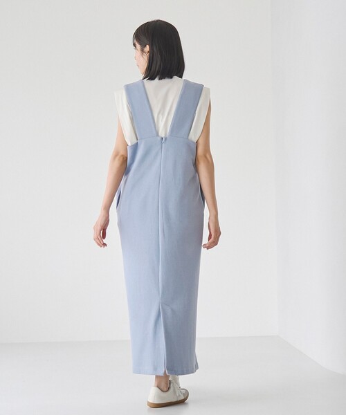 RONEL(ロネル)の「【防しわ/マシンウォッシュ】ネップジョーゼット ワンピース(NEW)(ワンピース・レディース・ブラック/ライトブルー/ホワイト・S/M/L)」の21枚目の写真