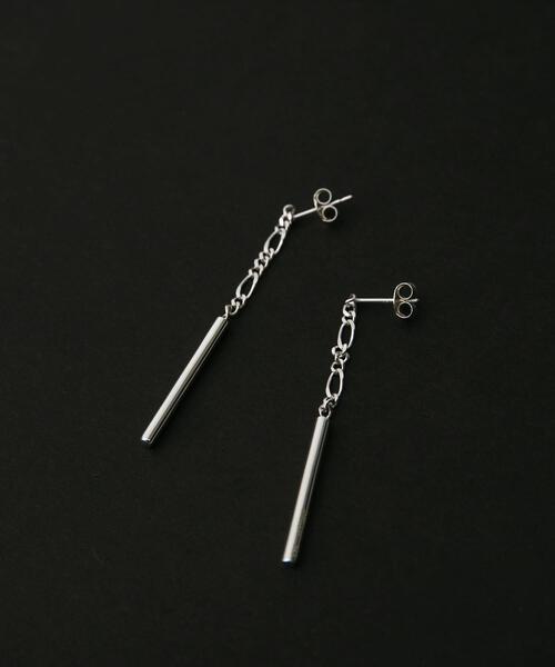 SMELLY(スメリー)の「SMELLY so’ cylindrical pierce(ピアス(両耳用)・レディース・シルバー・-)」の9枚目の写真
