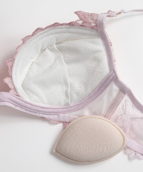 Ravijour(ラヴィジュール)の「イノセンス ホットリフトブラ(B~Dカップ)(ブラジャー・レディース・ピンク/ブラック/アイボリー・B75/C75/D75/B65/B70/C65/D65/C70/D70)」の13枚目の写真