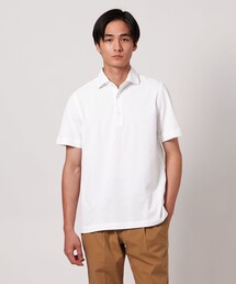 美品☆アローズ別注 ギローバー ポロシャツ メッシュ生地 ブラウン L GLR or＞メッシュ スキッパー ポロシャツ