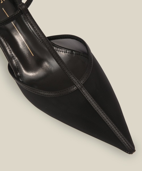 ROPE'(ロペ)の「ポインテッドシアーパンプス(パンプス・レディース・ブラック・37.5/37/36.5/36)」の1枚目の写真