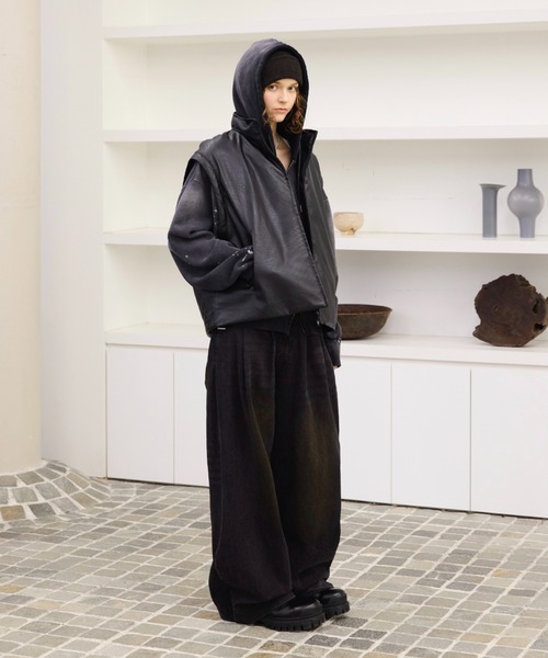 soerte（ソエルテ）の「2way high neck down jacket / 2wayハイネック