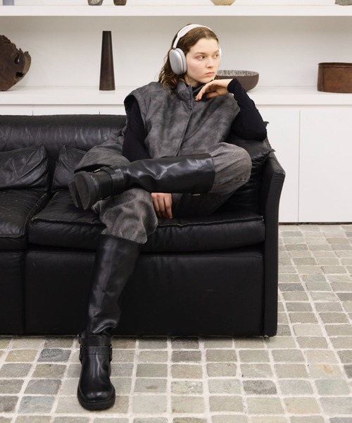 soerte（ソエルテ）の「2way high neck down jacket / 2wayハイネック