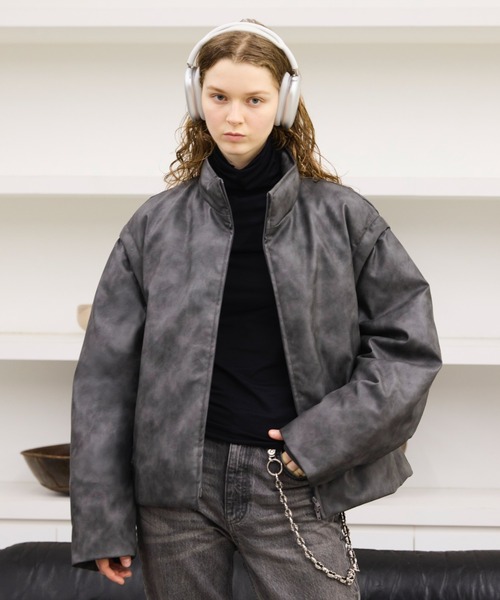 soerte（ソエルテ）の「2way high neck down jacket / 2wayハイネック