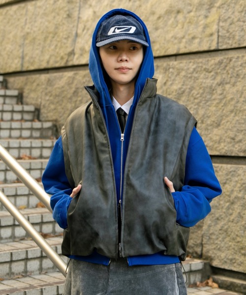 セール】2way high neck down jacket / 2wayハイネックリアルダウン