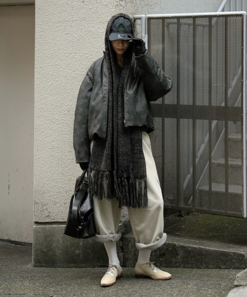 セール】2way high neck down jacket / 2wayハイネックリアルダウン