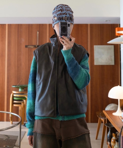 2way high neck down jacket / 2wayハイネックリアルダウンジャケット