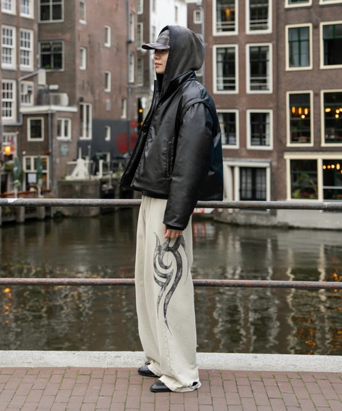 2way high neck down jacket / 2wayハイネックリアルダウンジャケット