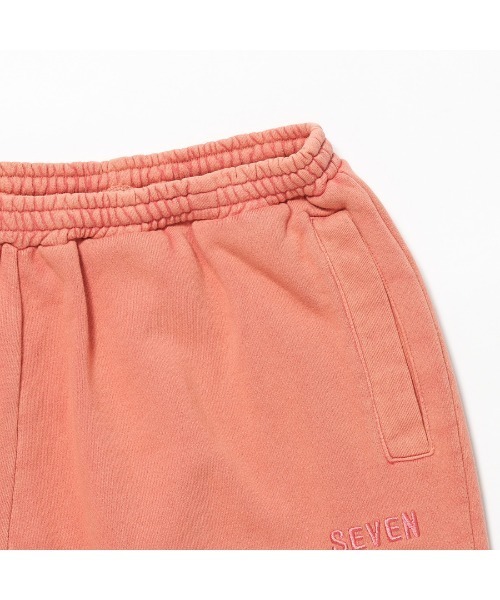 STUDIO SEVEN(スタジオ セブン)の「Garment Dye Embroidery Pants【STUDIOSEVEN/スタジオセブン】(スウェットパンツ・メンズ・チャコールグレー/ピンク・MEDIUM/LARGE/X-LARGE)」の10枚目の写真