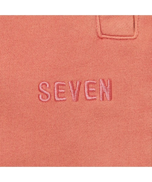 STUDIO SEVEN(スタジオ セブン)の「Garment Dye Embroidery Pants【STUDIOSEVEN/スタジオセブン】(スウェットパンツ・メンズ・チャコールグレー/ピンク・MEDIUM/LARGE/X-LARGE)」の7枚目の写真