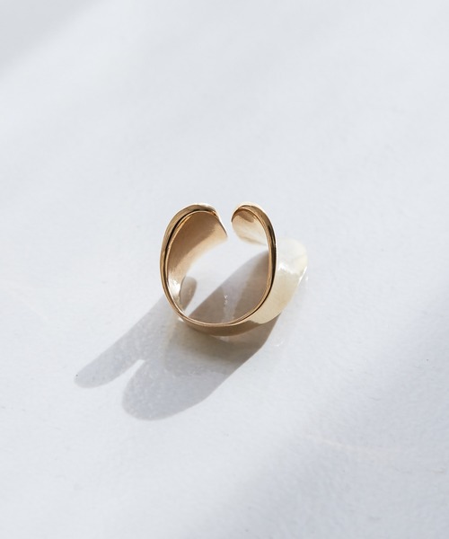 collex（コレックス）の「【dignif】スリットメタルリング（リング・レディース・ゴールド/シルバー・フリー）」の9枚目の写真