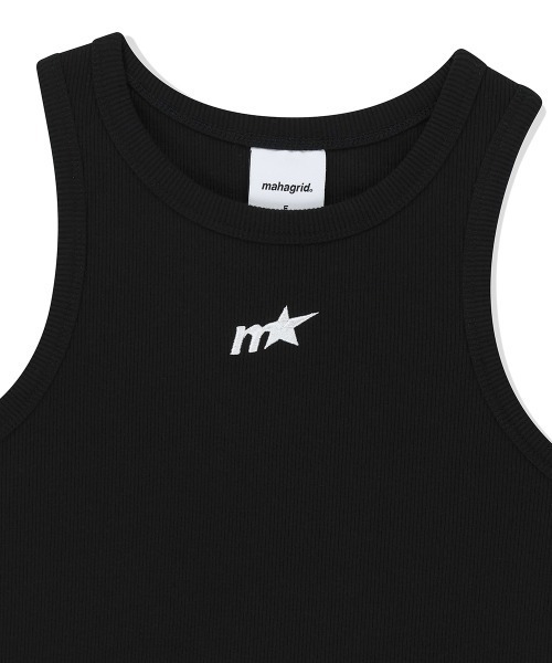 MAHAGRID(マハグリッド)の「『mahagrid/マハグリッド』 M STAR TANK TOP /スターデザイン タンクトップ(タンクトップ・レディース・ホワイト/ブラック・FREE)」の15枚目の写真