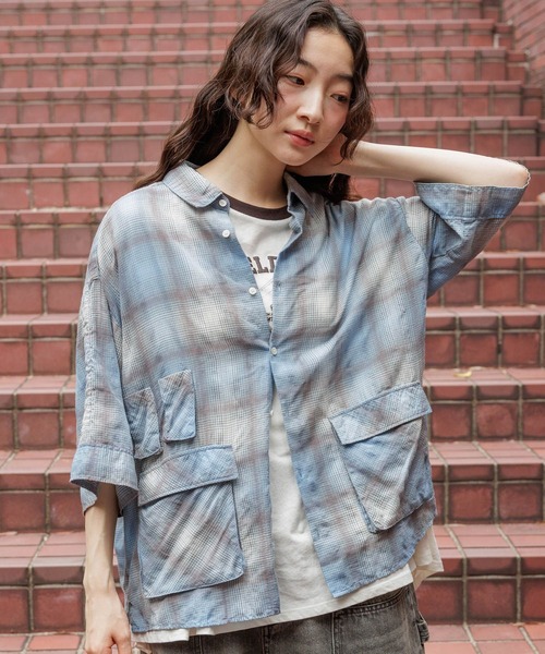 カラフルチェックシャツ　nikoand... ニコアンド nikoand カラフルチェックシャツ misayoさん