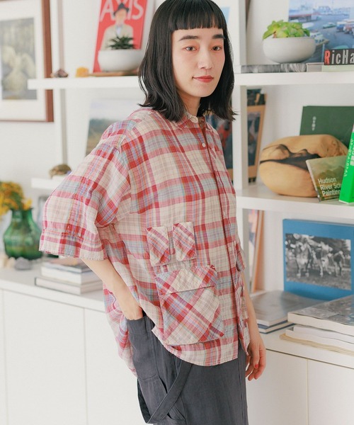 希少【ISSEY MIYAKE】リネン混/マドラス チェック/サッカー JKT 希少【ISSEY MIYAKE】リネン混/マドラス チェック/サッカー JKT 希少