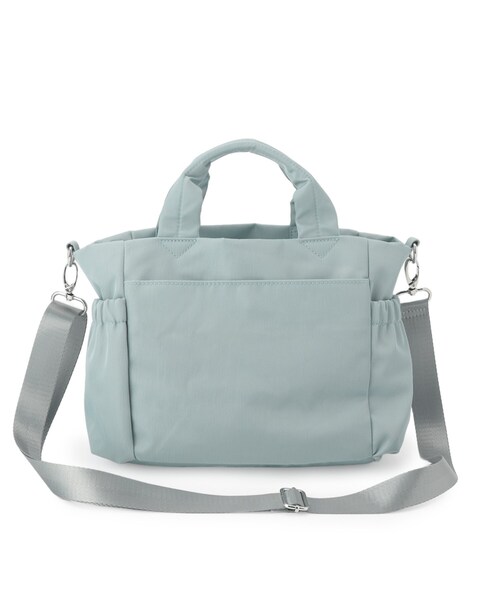 SHOO・LA・RUE(シューラルー)の「【撥水】フロントポケットトートバッグ(トートバッグ・レディース・ブラック/グレー/ライトブルー・00)」の14枚目の写真