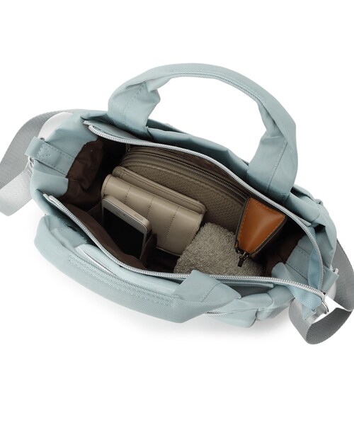 SHOO・LA・RUE(シューラルー)の「【撥水】フロントポケットトートバッグ(トートバッグ・レディース・ブラック/グレー/ライトブルー・00)」の19枚目の写真