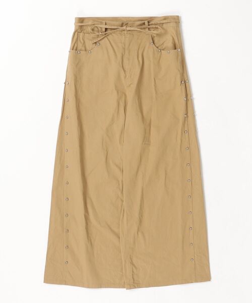 WRINKLE RAMPONI STUDS PANTS