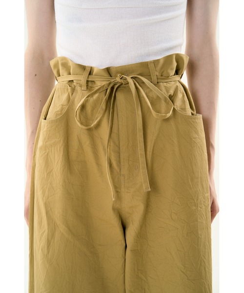 DISCOVERED(ディスカバード)の「WRINKLE RAMPONI STUDS PANTS(チノパンツ・メンズ・ベージュ/ブラック・LARGE/SMALL)」の9枚目の写真
