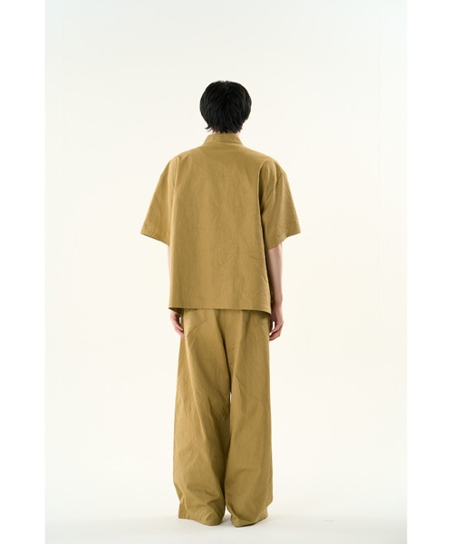 DISCOVERED(ディスカバード)の「WRINKLE RAMPONI STUDS PANTS(チノパンツ・メンズ・ベージュ/ブラック・LARGE/SMALL)」の4枚目の写真