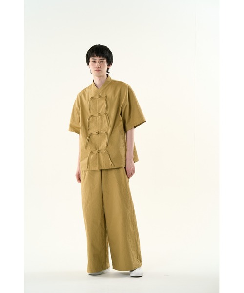 DISCOVERED(ディスカバード)の「WRINKLE RAMPONI STUDS PANTS(チノパンツ・メンズ・ベージュ/ブラック・LARGE/SMALL)」の16枚目の写真