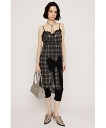 SLY | TRIMMING LACE RIBBON CAMI OP トリミング レース リボン キャミワンピース(ワンピース)