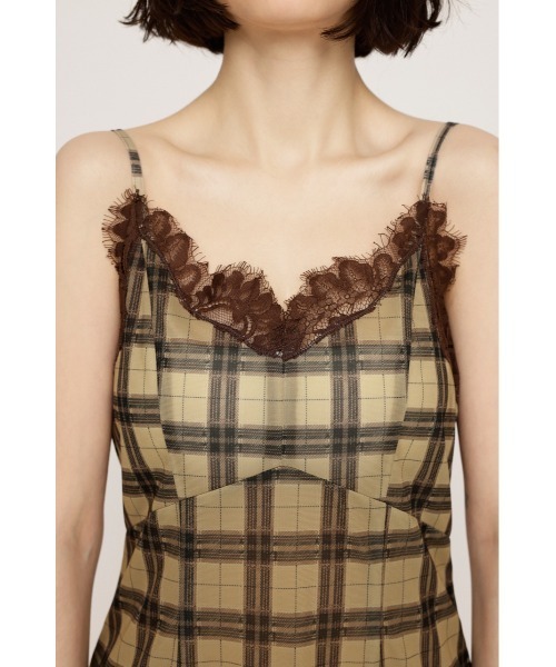 SLY（スライ）の「TRIMMING LACE RIBBON CAMI OP トリミング レース リボン キャミワンピース（ワンピース・レディース・ブラック系その他2/ベージュ系その他・FREE）」の11枚目の写真