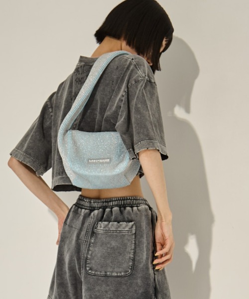 LASTFRAME(ラストフレーム)の「【LASTFRAME/ラストフレーム】KYOTO METALLIC HANAKAGO BAG/ハンドバッグ(トートバッグ・レディース・シルバー/グレー/ブラック・FREE)」の13枚目の写真