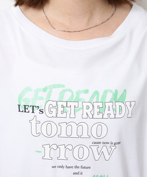 DIMENSIONE danza(ディメンシオーネ ダンツァ)の「プリントTシャツ(Tシャツ/カットソー・レディース・ホワイト・X-SMALL/SMALL)」の17枚目の写真