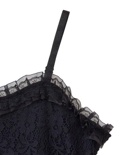 earth music&ecology（アースミュージックアンドエコロジー）の「コルセットライクキャミソール（キャミソール・レディース・ブラック/オフホワイト・S/M）」の15枚目の写真