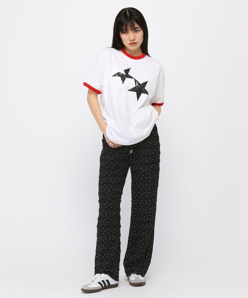 3.3 Field Trip （3.3フィールドトリップ）の「3.3 Field Trip／フリルレースパンツ（その他パンツ・レディース・ホワイト/ブラック系その他/ホワイト系その他/ブラック・FREE）」の8枚目の写真