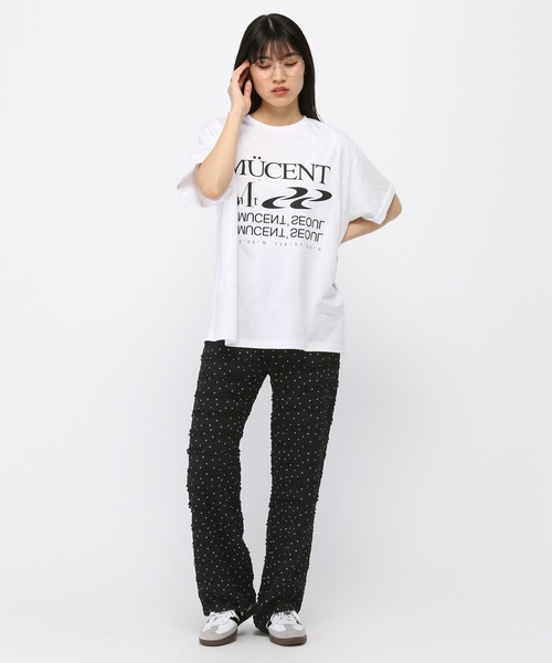 3.3 Field Trip （3.3フィールドトリップ）の「3.3 Field Trip／フリルレースパンツ（その他パンツ・レディース・ホワイト/ブラック系その他/ホワイト系その他/ブラック・FREE）」の9枚目の写真