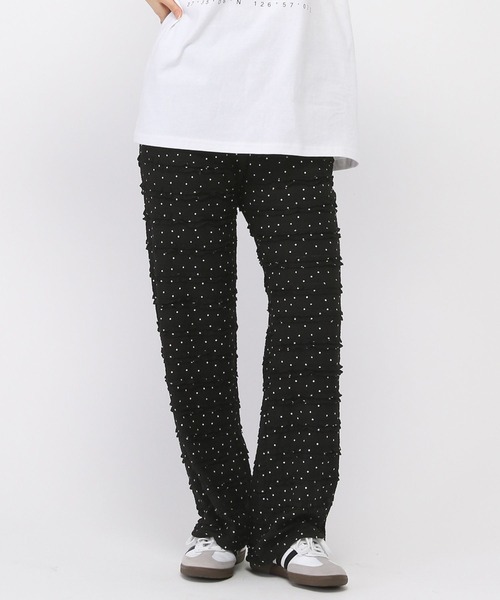 3.3 Field Trip （3.3フィールドトリップ）の「3.3 Field Trip／フリルレースパンツ（その他パンツ・レディース・ホワイト/ブラック系その他/ホワイト系その他/ブラック・FREE）」の12枚目の写真